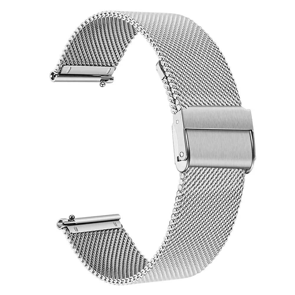 Pulseira de malha metálica para Smart Watch