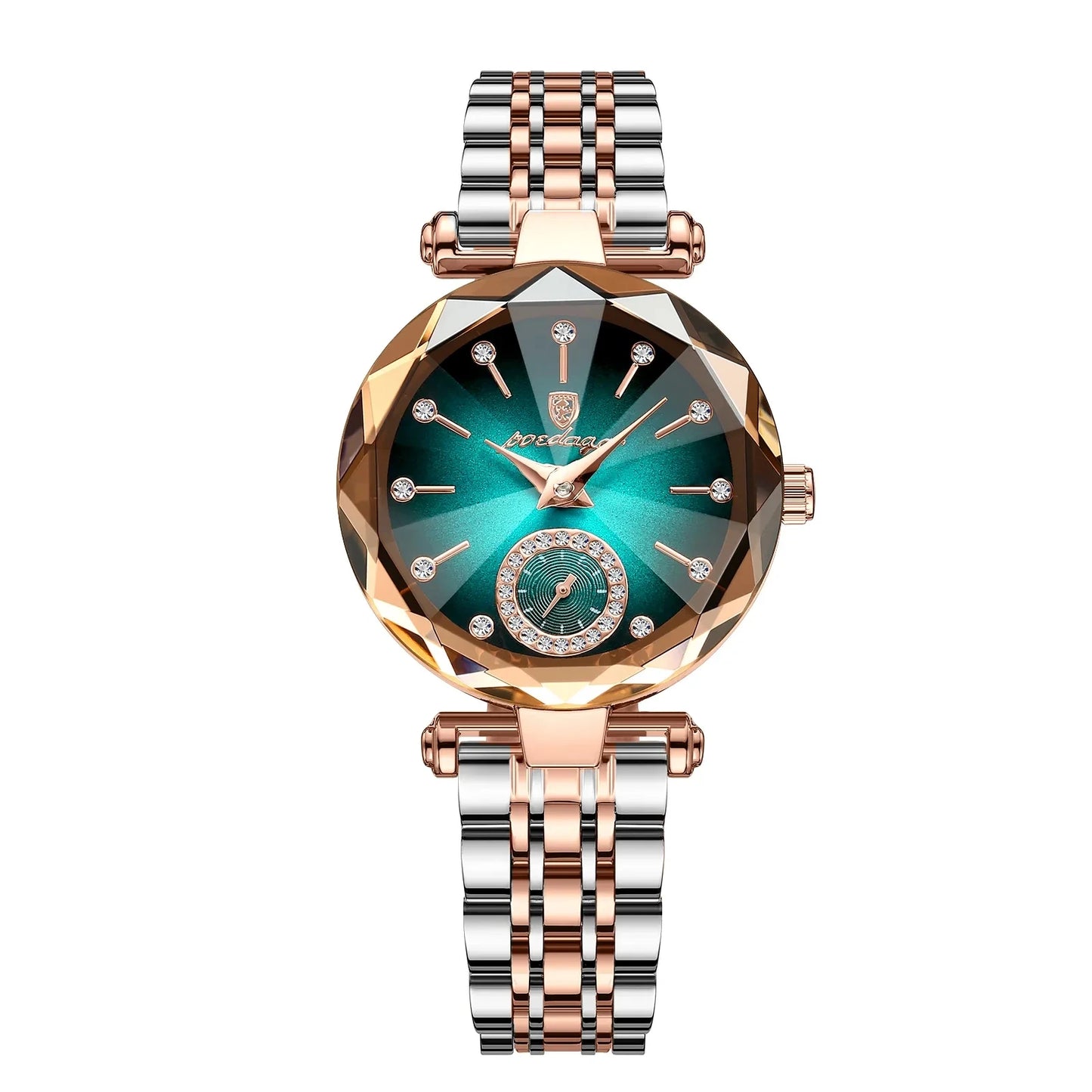 Relógio Feminino Elegante em Aço Inoxidável