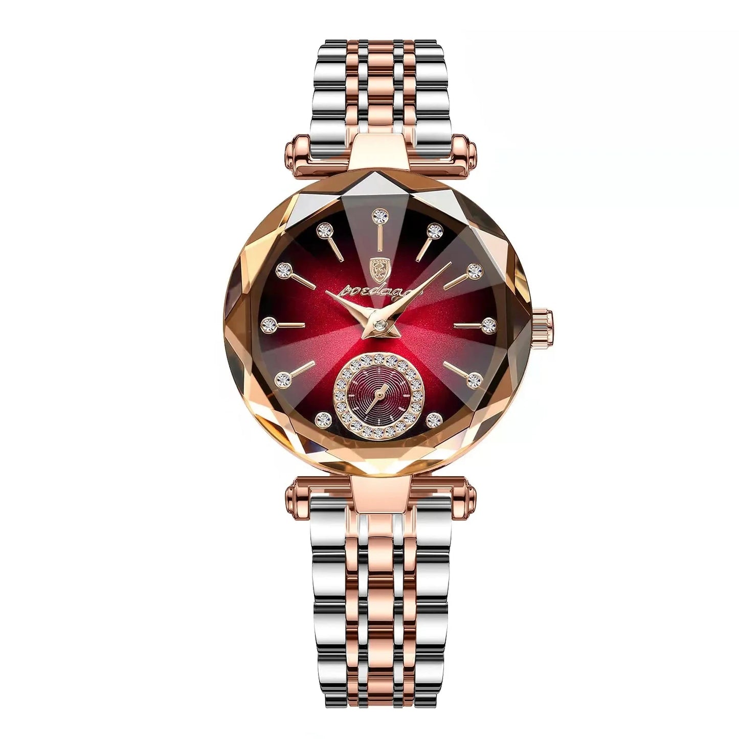 Relógio Feminino Elegante em Aço Inoxidável
