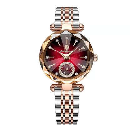 Relógio Feminino Elegante em Aço Inoxidável